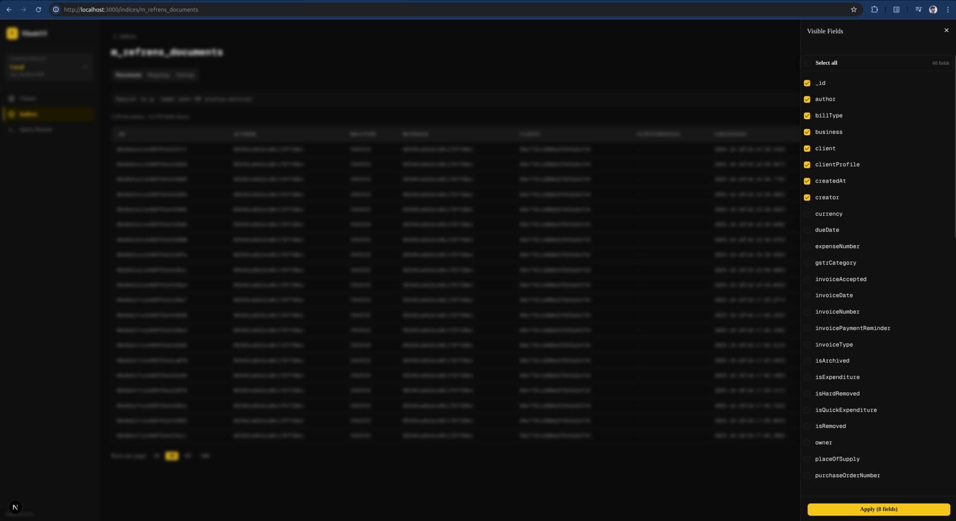 ElasticUI screenshot 4